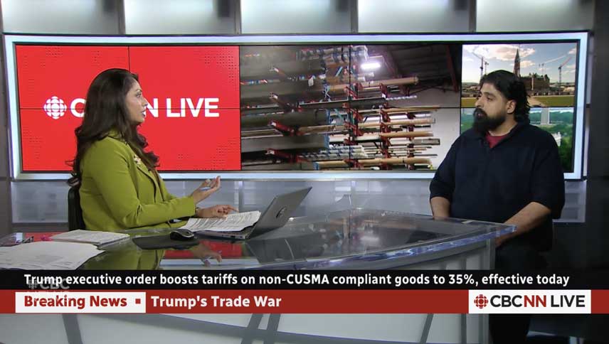 U S- Canada trade solution ‘easier said than done,’ says Toronto steel manufacturer